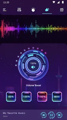 Equalizer Bass & Volume Boost android App screenshot 3