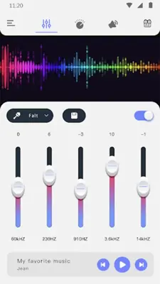 Equalizer Bass & Volume Boost android App screenshot 5
