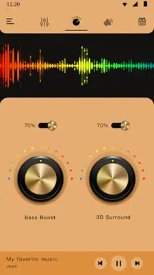 Equalizer Bass & Volume Boost android App screenshot 7